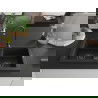 Mexen Mario granitový dvojkomorový drez 820 x 436 mm, Čierna, Sifón Čierna - 6504822000-77-B
