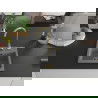 Mexen Milo granitový jednokomorový drez 435 x 410 mm, Šedá, Sifón Zlatá - 6505441000-71-G