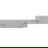 Mexen Cristopher Šedá glazovaná gres dlažba rekt. G1, dlažba podobná drevu podlahová-stenná 120 x 20 cm, carving