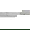 Mexen Cristopher Šedá glazovaná gres dlažba rekt. G1, dlažba podobná drevu podlahová-stenná 120 x 20 cm, carving