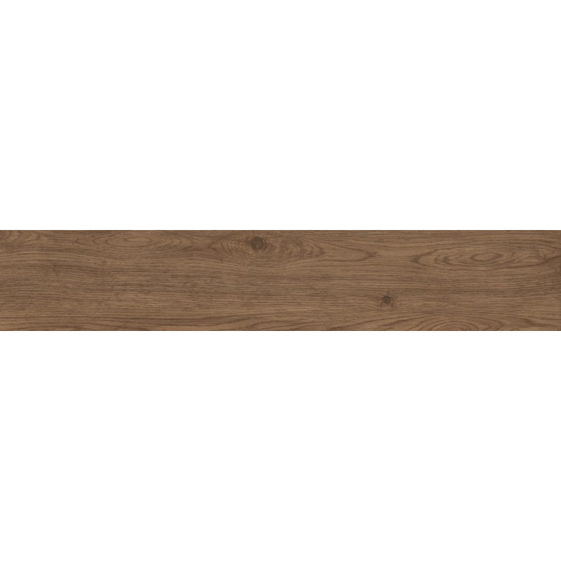 Mexen Savana Hnedý glazovaný gres rek. G1, drevopodobná podlahová a stenová dlaždica 120 x 20 cm, carving