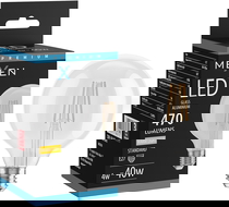 Mexen Vintis LED žiarovka filament E27, G95, 4W, Teplá - 2700K, 470 lm, číra - L157-E27-0427-00