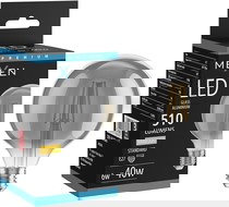 Mexen Vintis LED filamentová žiarovka E27, G95, 6W, Teplá - 2700K, 510 lm, dymová - L157-E27-0627-70