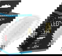 Mexen Vintis LED žiarovka s vláknom E27, G95, 6W, Neutrálna - 4000K, 720 lm, číra - L157-E27-0640-00