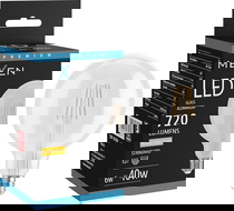 Mexen Vintis LED vláknová žiarovka E27, G125, 6W, Teplá - 2700K, 720 lm, číra - L158-E27-0627-00