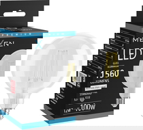 Mexen Vintis LED žiarovka s vláknom E27, G125, 12W, Neutrálna - 4000K, 1560 lm, číra - L158-E27-1240-00