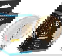 Mexen Vintis Filamentová žiarovka špirála LED E27, G95, 4W, Teplá - 2200K, 360 lm, amber - L167-E27-0422-50