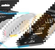 Mexen Vintis LED filament špirálová žiarovka E27, G125, 8W, Teplá - 2200K, 600 lm, jantárová - L168-E27-0822-50