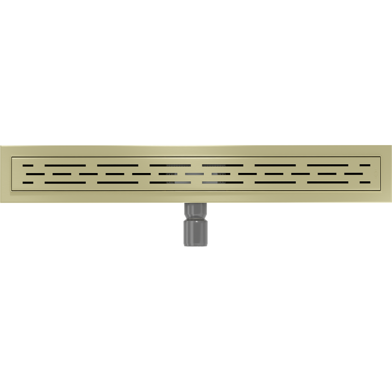 Mexen Flat M01 lineárny odtok 60 cm, zlatý kartáčovaný - 1A20060-15