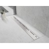 Mexen Flat M03 kryt na líniový odtok 100 cm, inox - 1022100