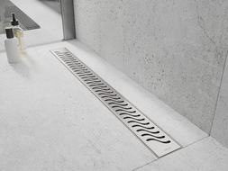 Mexen Flat M09 líniový odtok 100 cm, inox - 1028100-15