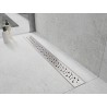 Mexen Flat M12 maskovacia doska na lineárny odtok 100 cm, inox - 1021100