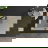 Mexen Cesar granitový jednokomorový drez s odkvapkávačom 775 x 470 mm, Béžová, Sifón Čierna - 6514771010-69-B