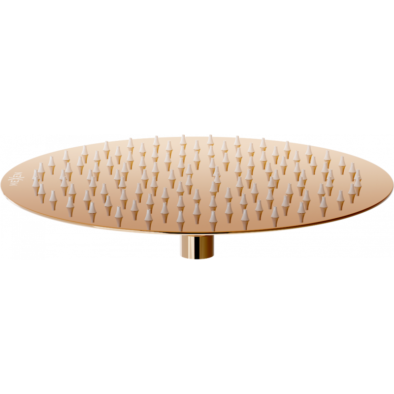 Mexen Slim sprcha 25 cm, ružové zlato - 79225-60