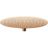 Mexen dažďová sprcha slim 25 cm, zlatoružová - 79225-60