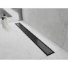 Mexen Flat M13 líniový odtok 2v1 150 cm, čierny - 1710150