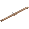 Mexen Flat M13 lineárny odtok 2v1 110 cm, brúsená meď - 1C10110