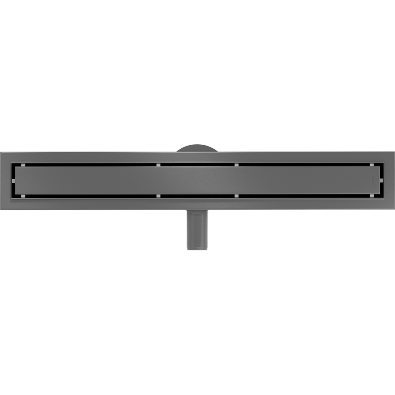Mexen Flat 360° M13 otočný lineárny odtok 2v1 50 cm, gun gray kartáčovaný - 1E10050-40