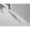 Mexen Flat M15 kryt na liniový odtok 90 cm, inox - 1024090
