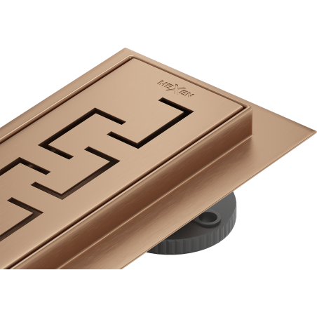 Mexen Flat M15 lineárny odtok 70 cm, brúsená meď - 1C24070-15