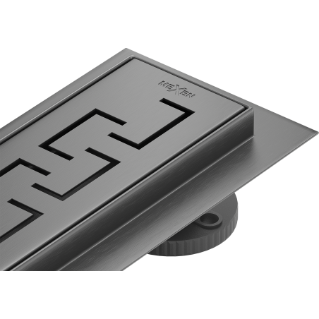 Mexen Flat 360° M15 otočný líniový odtok 50 cm, brúsená zbraňová sivá - 1E24050-40