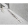 Mexen Flat M18 lineárny odtok 50 cm, inox - 1023050-15