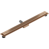 Mexen Flat M18 lineárny odtok 80 cm, brúsená meď - 1C23080-15