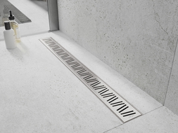 Mexen Flat M22 maskovacia krytka pre líniový odtok 100 cm, inox - 1029100
