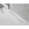 Mexen Flat 360° Slim rotačný líniový odtok 100 cm, biely - 1241100