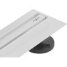 Mexen Flat 360° Slim otočný lineárny odtok 130 cm, biely - 1241130