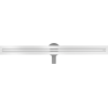 Mexen Flat 360° Slim otočný lineárny odtok 130 cm, biely - 1241130