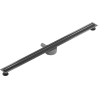 Mexen Flat 360° Slim rotačný líniový odtok 150 cm, brúsená zbraňovo sivá - 1E41150