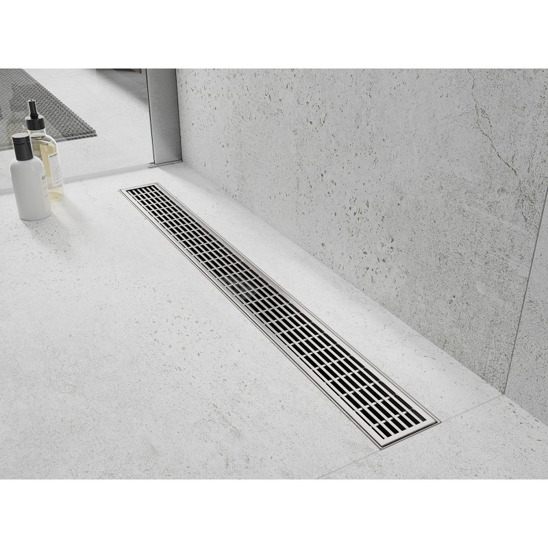 Mexen Flat M33 lineárny odtok 50 cm, inox - 1033050-15