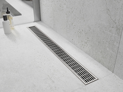 Mexen Flat 360° M33 lineárny otočný odtok 80 cm, inox - 1033080-40