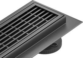 Mexen Flat 360° M33 rotačný lineárny odtok 60 cm, brúsená gun gray - 1E33060-40