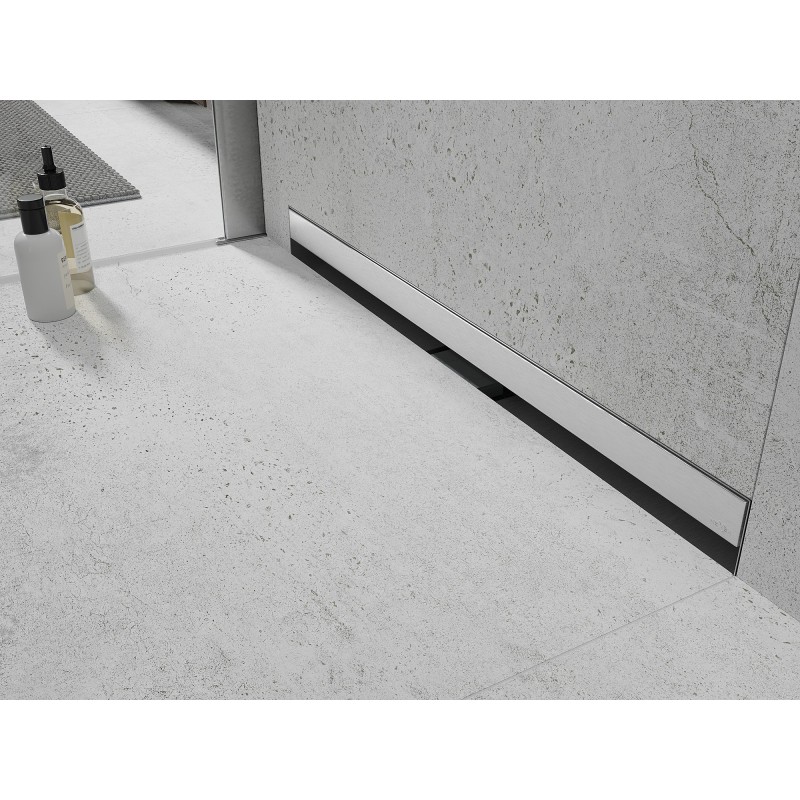 Mexen Flat Wall stenový lineárny odtok 2v1 120 cm, inox - 1030120