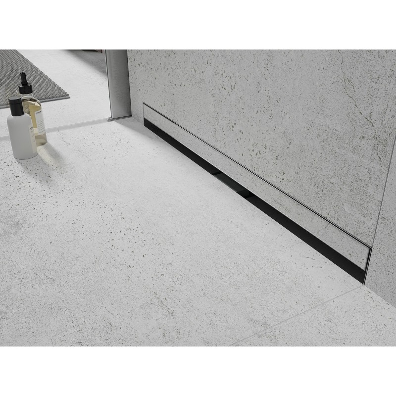 Mexen Flat Wall liniový stenový odtok 2v1 70 cm, inox - 1030070