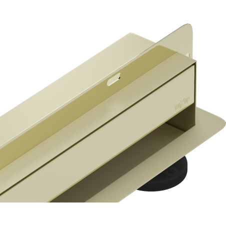 Mexen Flat Wall nástenný lineárny odtok 2v1 50 cm, zlatý - 1530050