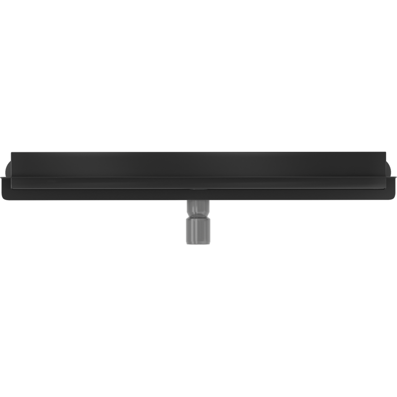 Mexen Flat Wall nástenný lineárny odtok 2v1 50 cm, čierny - 1730050