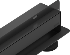 Mexen Flat Wall nástenný lineárny odtok 2v1 50 cm, čierny - 1730050