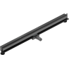 Mexen Flat Wall liniový stenový odtok 2v1 110 cm, kefa gun gray - 1E30110
