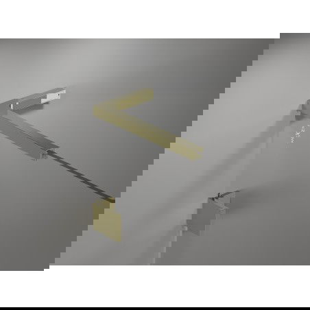 Mexen súprava stabilizátorov L pre sprchové dvere a priečky 6-8 mm, zlatá - 830-12-50