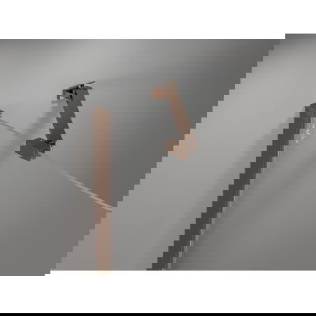 Mexen šikmý držiak pre dvere a sprchové priečky 6-8 mm, ružové zlato - 830-09-60