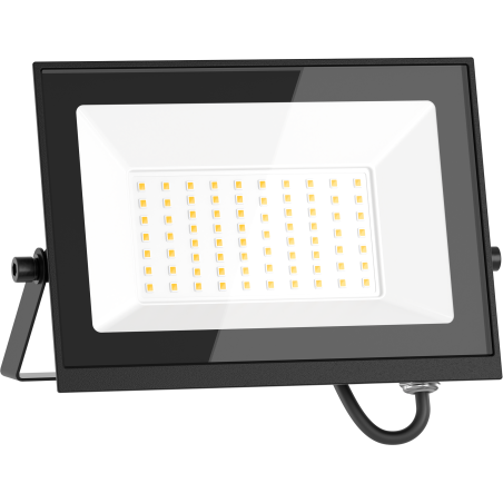 Mexen Luxpro LED reflektor, 50W, Studená - 6500K, 4500 lm, čierny - L230-050-65-70