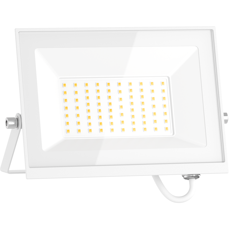 Mexen Luxpro+ LED reflektor, 50W, Studená - 6500K, 5500 lm, biela - L231-050-65-20