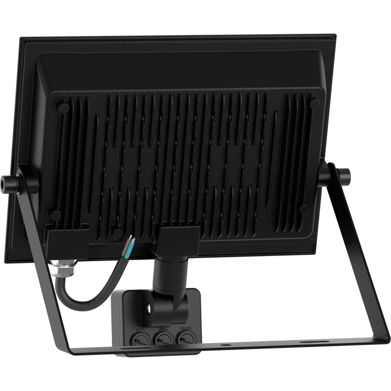 Mexen Luxpro LED reflektor s pohybovým senzorom, 50W, Studená - 6500K, 4500 lm, čierny - L235-050-65-70