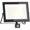 Mexen Luxpro LED reflektor s pohybovým senzorom, 100W, Studená - 6500K, 9000 lm, čierny - L235-100-65-70