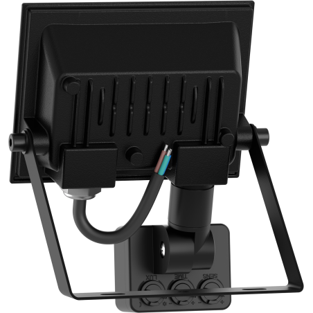 Mexen Luxpro+ LED reflektor s pohybovým senzorom, 10W, Studená - 6500K, 1100 lm, čierny - L236-010-65-70