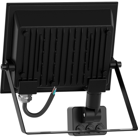 Mexen Luxpro+ LED reflektor s pohybovým senzorom, 30W, Neutrálna - 4000K, 3300 lm, čierny - L236-030-40-70