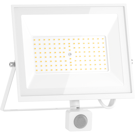 Mexen Luxpro+ LED reflektor s pohybovým senzorom, 70W, Studená - 6500K, 7700 lm, biely - L236-070-65-20